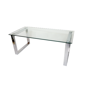 Mesa central de living – rectangular – metálica