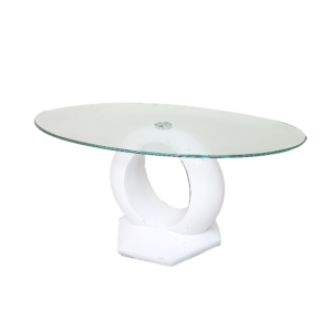 Mesa central de living – ovalada