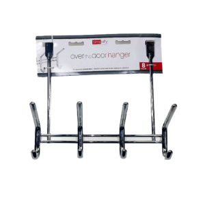 Colgador para puerta metálico x 4.