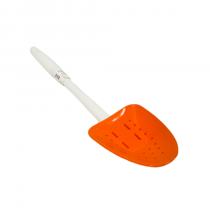 Cuchara de silicona tipo escurridor