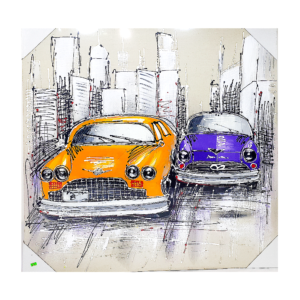 Cuadro decorativo – autos