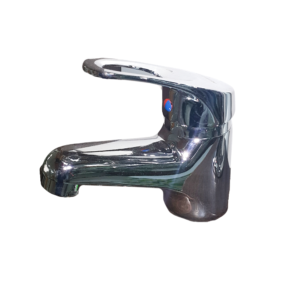 Grifo para lavamanos monocomando tubular bajo