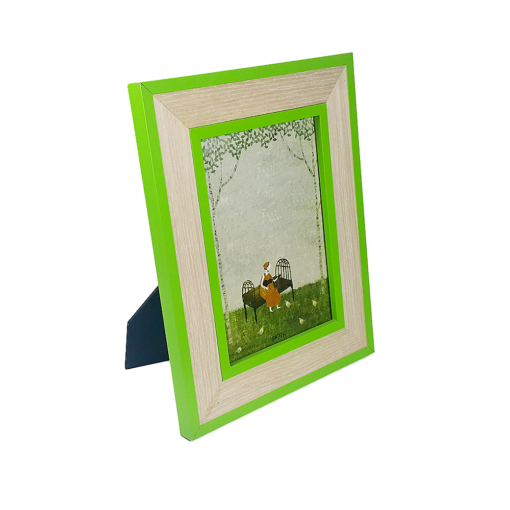 Porta retrato de madera