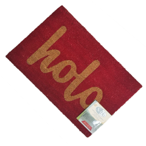 Piso de fibra de coco y goma: Hola